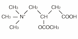 Composición química de la l-carnitina.